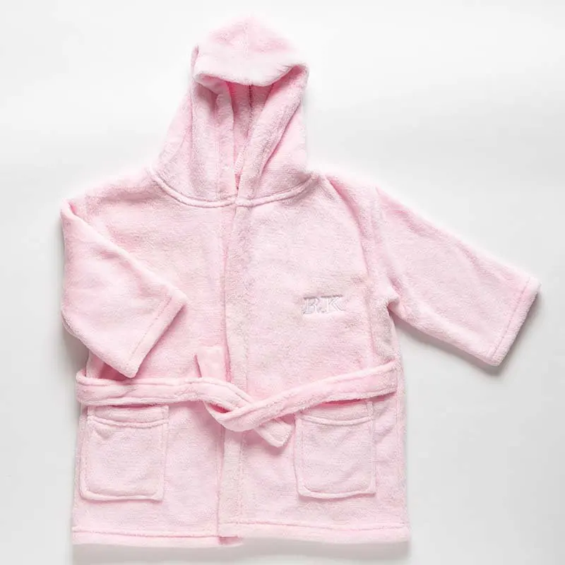 Hooded dressing gown