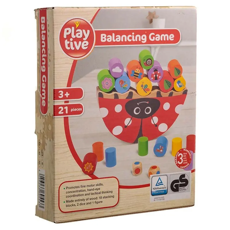 The balancing game in its box